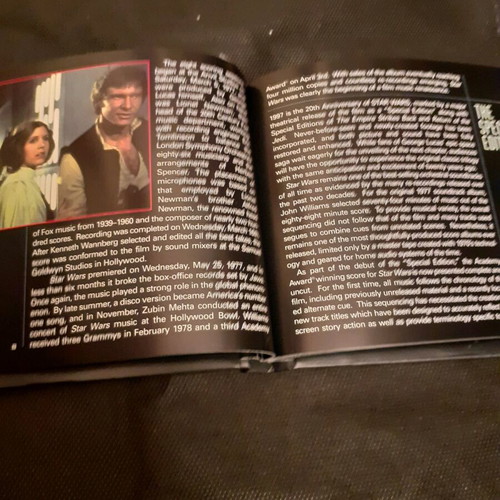 Star Wars: A New Hope 2CD Soundtrack Special Edition