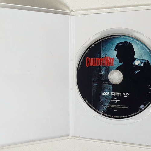 Carlito's Way DVD new, crime drama thriller with Al Pacino and Sean Penn