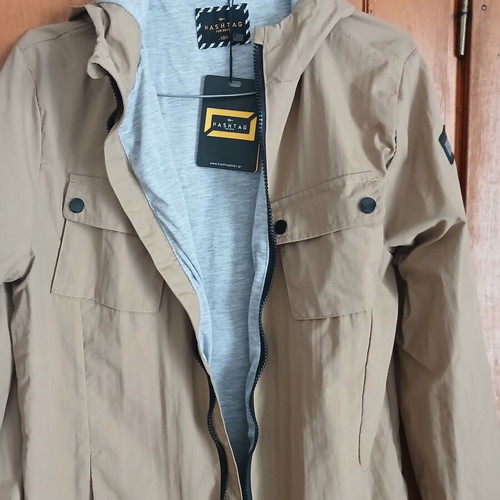 Hashtag Boys' Jacket beige, new, size 16