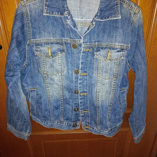 Zara denim jacket like new, boys 13-14 years, blue