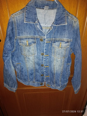 Zara denim jacket like new, boys 13-14 years, blue