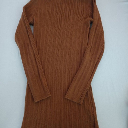 Brown Stretch Dress size L like new