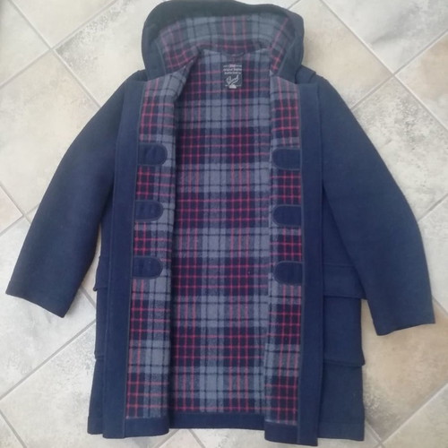 Gloverall Montgomery coat used, blue, size 56