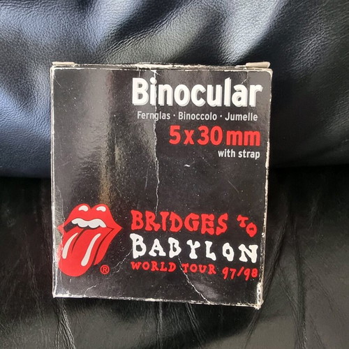 The Rolling Stones binoculars from Athens concert 1998 like new