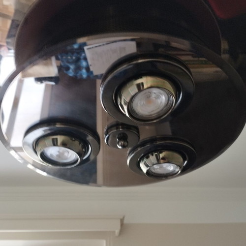 Wall light like new, height 57 cm, diameter 42 cm