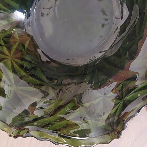 Vintage glassware like new with decorative and functional features