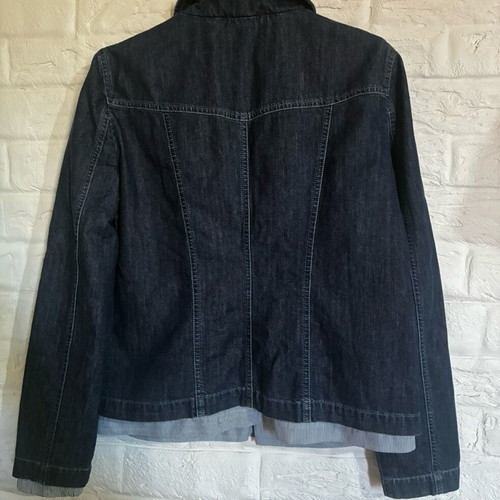 Armani Denim Jacket like new, double sided, blue, size M