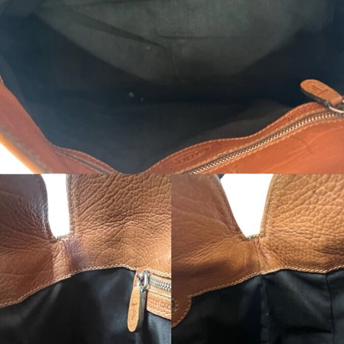 Tod's brown leather shoulder bag