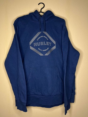 Hurley Hoodie ανδρικό επάνω μέρος σαν καινούργιο, μέγεθος L, μπλε