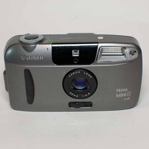 Canon Prima mini II αναλογική φωτογραφική μηχανή μεταχειρισμένη, 35mm