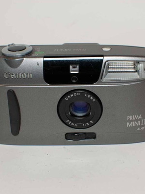 Canon Prima mini II analog camera used, 35mm