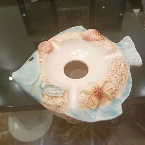 Ashtray summer decorative fish-shaped, like new