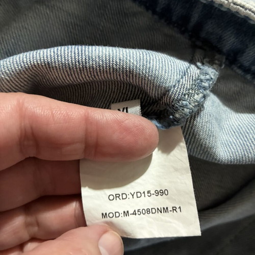 Galliano denim jacket like new, blue, size XL