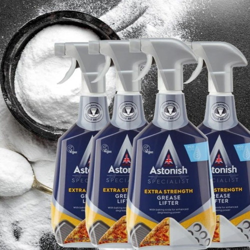 Astonish Specialist multipurpose cleaner pack of 4 with soda 750ml new