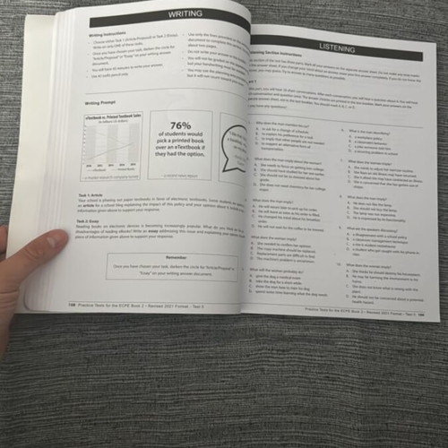 Test book ECPE C2 like new