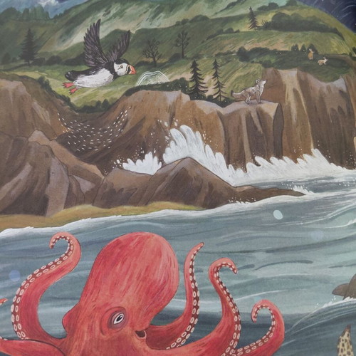 The Moon in the Sea new illustrated children's book