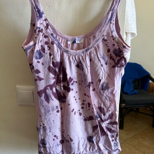 Kontatto blouse medium purple like new