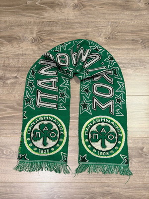 Vintage 90s Panathinaikos Scarf like new