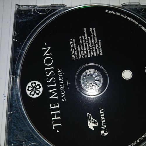 The Mission Sacrilege CD used, rock