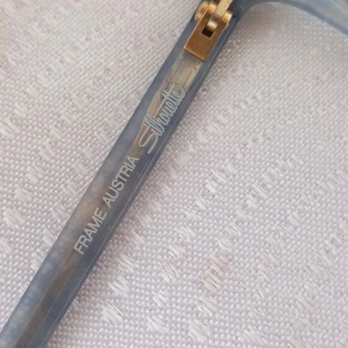 Silhouette Eyeglass Frame like new, SPX M 1717 Blue 55=16 135mm