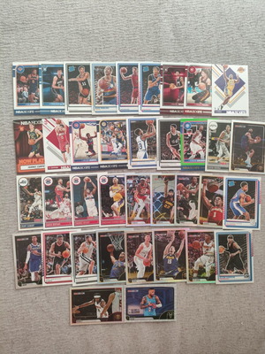 NBA cards like new, set of 37 with superstars and legends