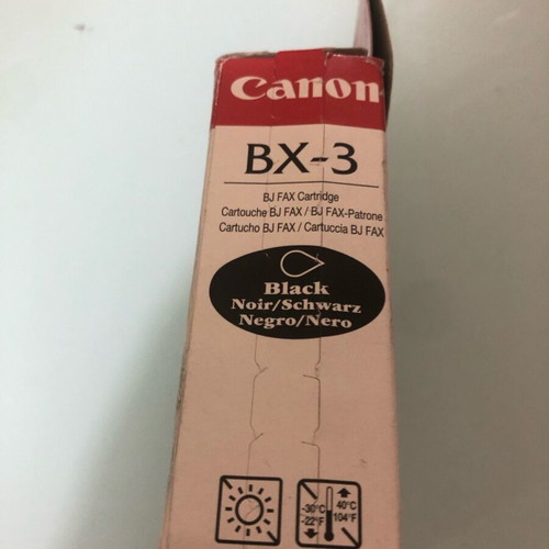 Canon BX-3 Fax Cartridge new, black ink for fax machines