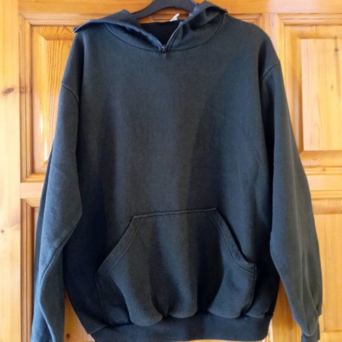 Full face sweatshirt used, black, unisex