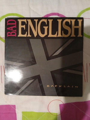 Bad English Backlash vinyl record used, rock 1991