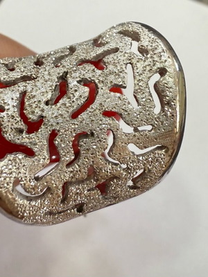 Silver ring like new