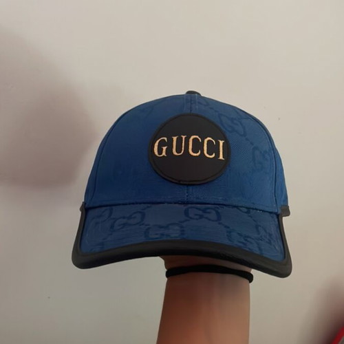 Gucci cap dark blue like new, size 58