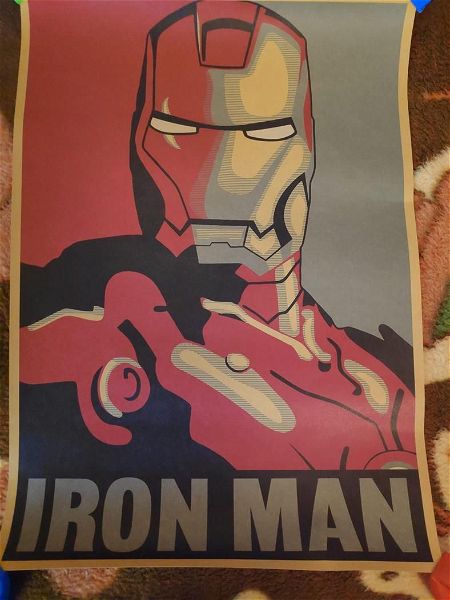  sillektiki afisa Iron Man