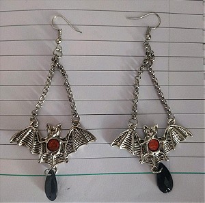 Bat earrings