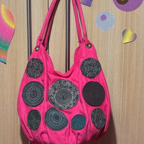 Hobo bag like new, pink shoulder style