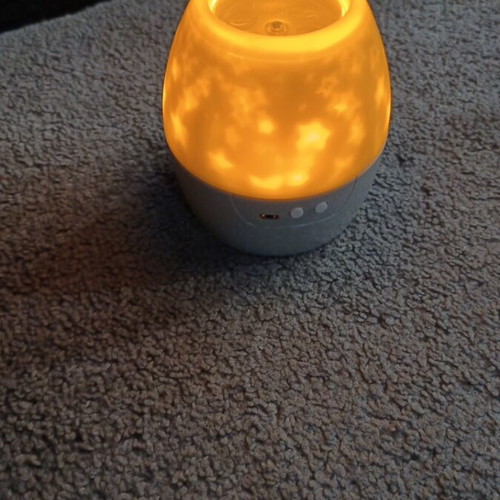 Aca Décor Balloon Night Light and Projector like new, white/grey