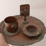 Decorative brass items used
