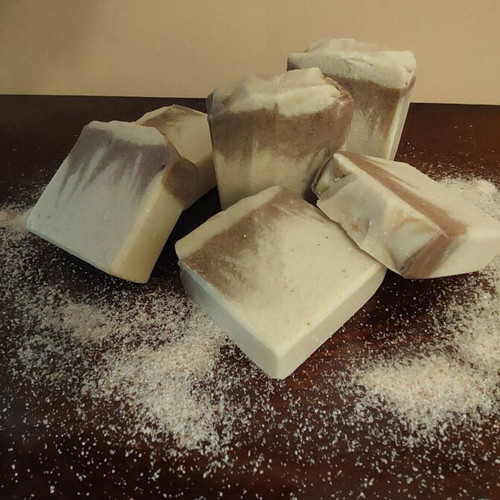 Handmade soap new with Himalayan salt, clays and goat milk
