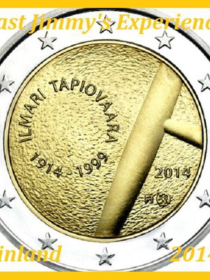 Finland 2014 Commemorative 2 Euro Coin Ilmari Tapiovaara 100th Birthday