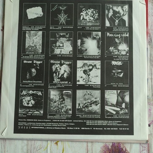 Deathrow Raging Steel album like new, metal