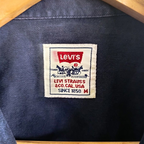 Levi's men's shirt used, dark blue, size M