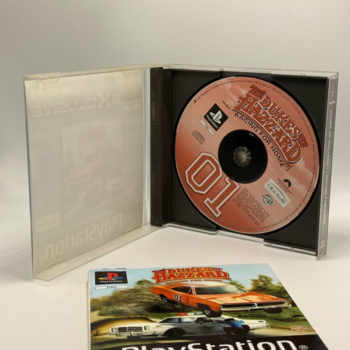 The Dukes of Hazzard Racing for Home PS1 used action adventure game