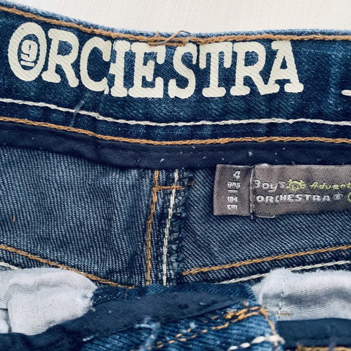Orchestra boys' denim pants pack of 2, size 4 years, like new