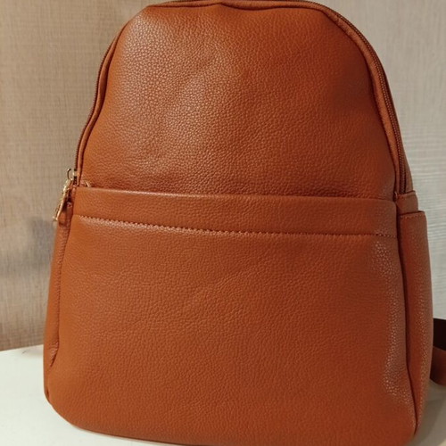 Women's backpack new, brown