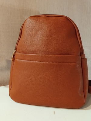 Women's backpack new, brown