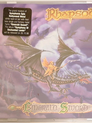 Rhapsody Emerald Sword CD single near mint