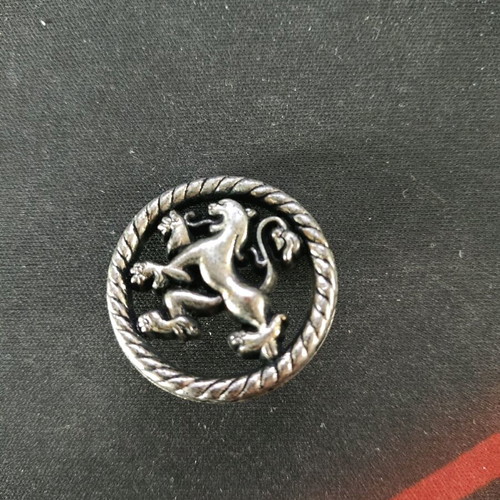 Metal Peugeot button used for jacket or coat