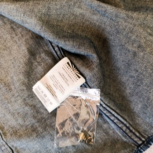 Funky Buddha jean unisex shirt new, dark blue, S/M