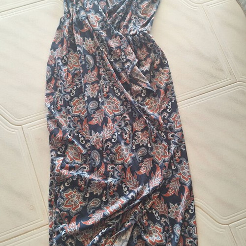 Noobass Floral Jumpsuit S-M with Paisley Print, like new