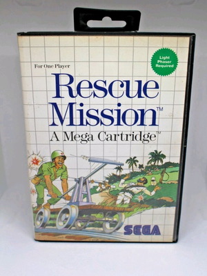 Rescue Mission Sega Master System used, action adventure