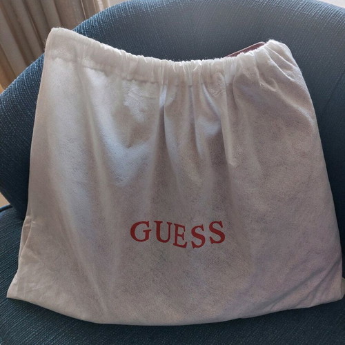Guess backpack burgundy like new with minor handle wear