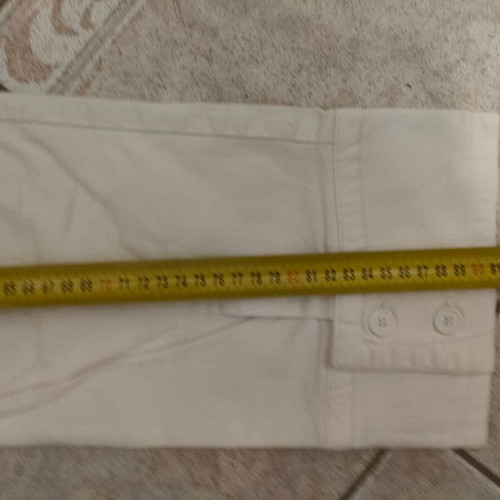 Guess white pants used, sizes S and M